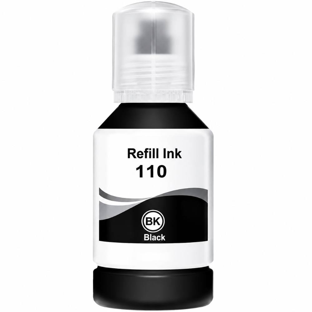 Μελάνι EPSON BK 110/111 C13T03P14 Σελίδες:6000 Black 127ml