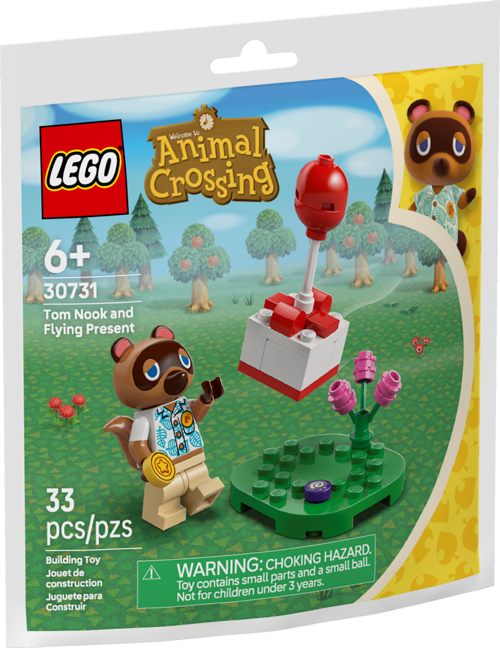 Lego Animal Crossing Tom Nook And Balloon Gift (Polybag) (30731) (LGO30731)