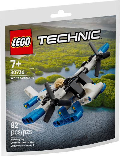 Lego Technic White Seaplane (Polybag) (30736) (LGO30736)