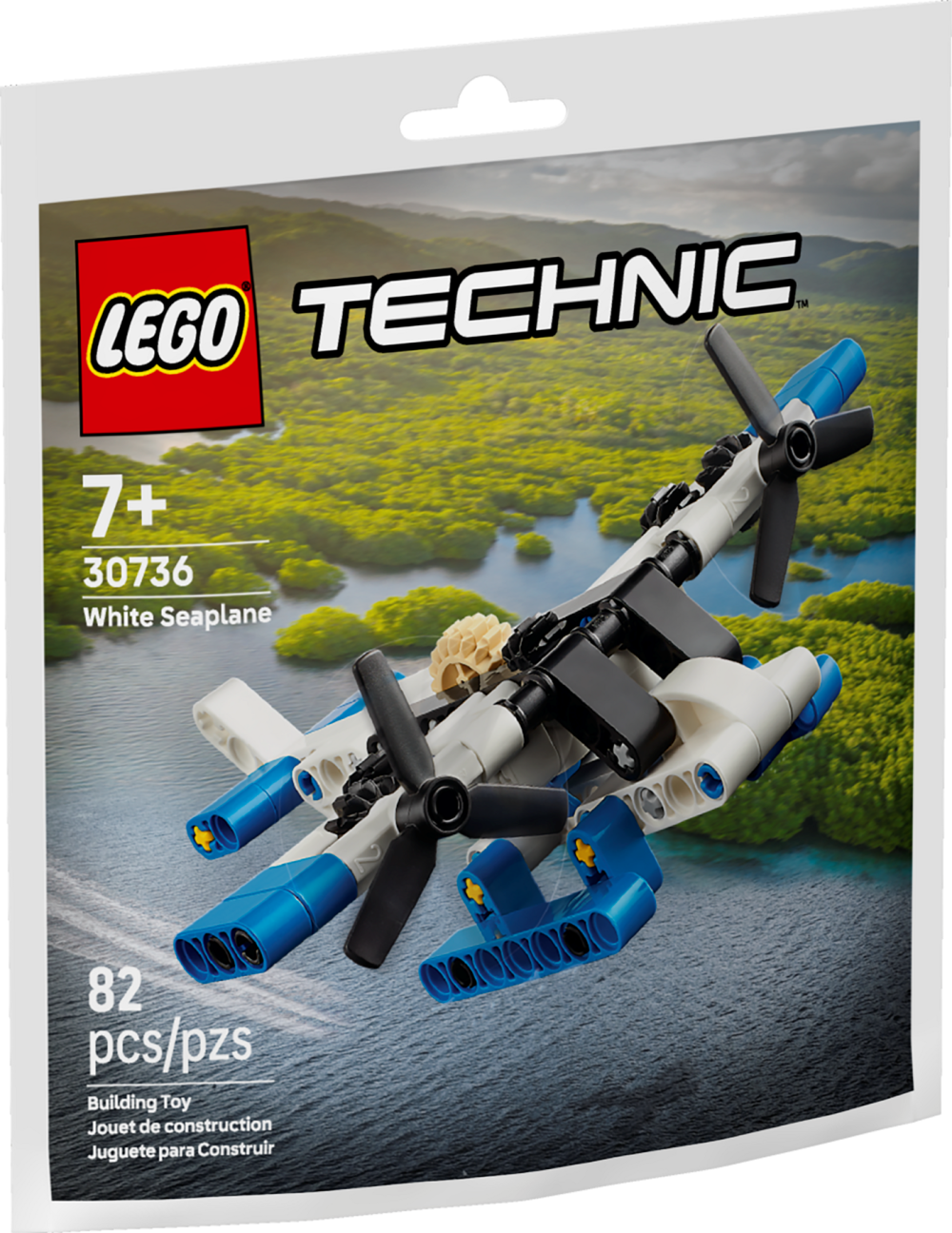Lego Technic White Seaplane (Polybag) (30736) (LGO30736)