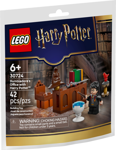 Lego Harry Potter Dumbledore's Office With Harry Potter (Polybag) (30724) (LGO30724)