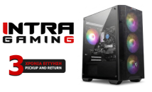 INTRA PC GAMING 14th GEN FREE, INTEL CORE i5 14400F, 16GB DDR4 3200MHz, NVIDIA VGA RTX 3050 6GB, 480GB SSD NVME, LAN GB, MINI TO