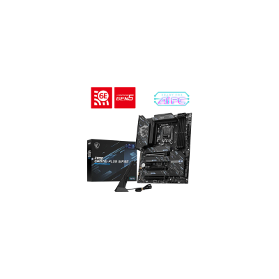 MSI MB Z890 GAMING PLUS WIFI6E, SOCKET INTEL LGA1851, CS INTEL Z890, 4 DIMM SOCKETS DDR5, DP/HDMI, PCI-E GEN 5.0, 5G LAN, WIFI6E