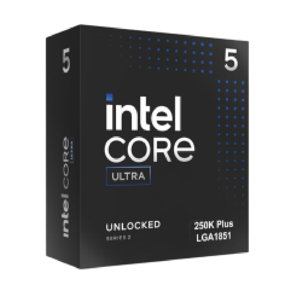 INTEL CPU CORE ULTRA 5 PROCESSOR 250K PLUS, 18C/18T, up to 5.30GHz, CACHE 30MB, SOCKET LGA1851, GPU, ΒΟΧ, 3YW.