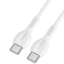 Καλώδιο Noozy A45 Power USB-C σε USB-C Fast Charging 60W+Apple PD27 Λευκό 2m