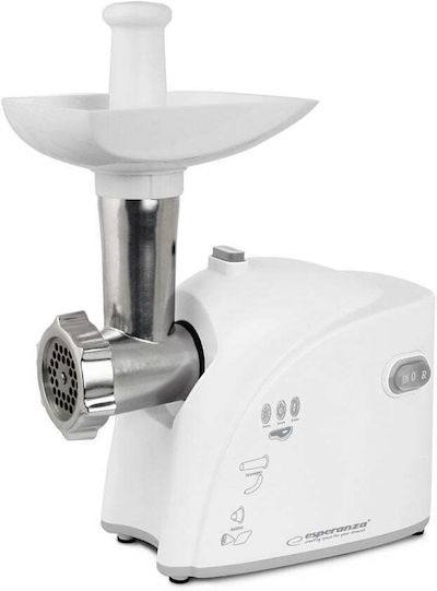 Esperanza Musaka Electric Meat Grinder 2200W White (EKM032) (ESPEKM032)