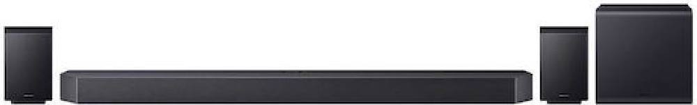 Samsung Soundbar Q990H 11.1.4ch Wireless Dolby Atmos Rear Speakers Q-Symphony SpaceFit Sound Pro (HW-Q990H) (SAMHW-Q990H-EN)