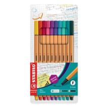 Stabilo Point 88 Markers 0.4mm Set 10 Colors (110261947) (STB110261947)