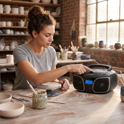 CD Player & Ραδιόφωνο Φορητό Ψηφιακό