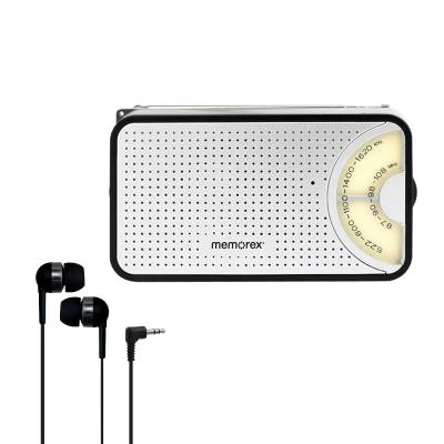Φορητό Ραδιόφωνο Τσέπης AM/FM με In Ear Ακουστικά