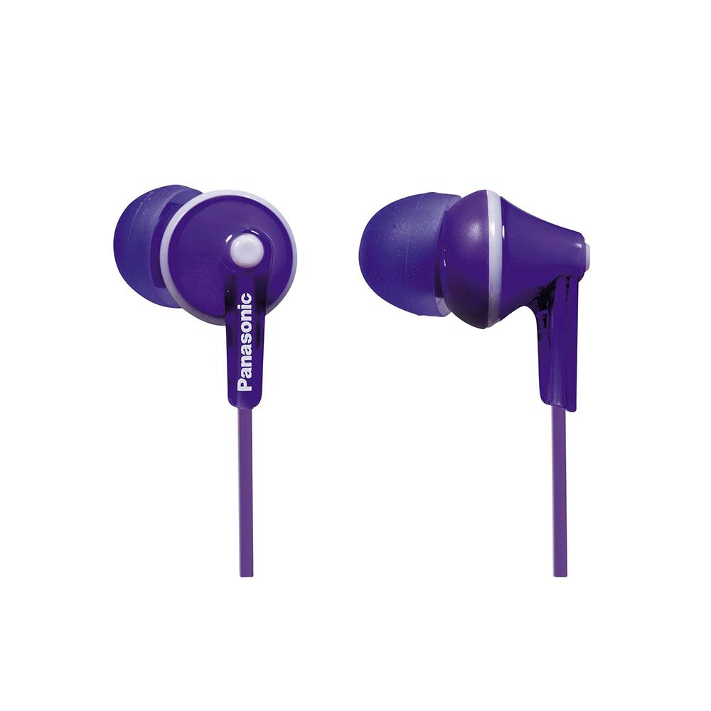 Panasonic RP-HJE125 Purple Headphones (RPHJE125EV)