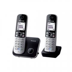 Ασύρματο Τηλέφωνο Panasonic KX-TG6812GB Black (KX-TG6812GB)