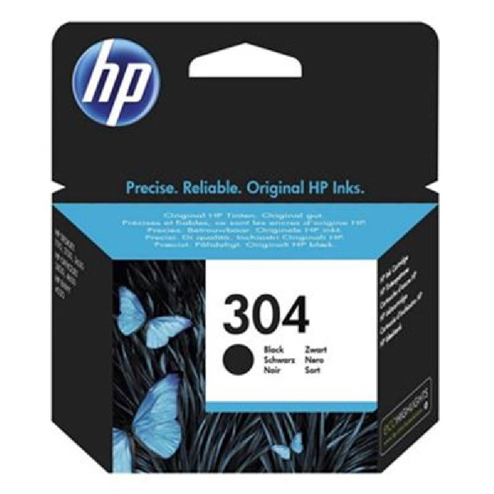 HP Μελάνι Inkjet No.304 Black (N9K06AE)