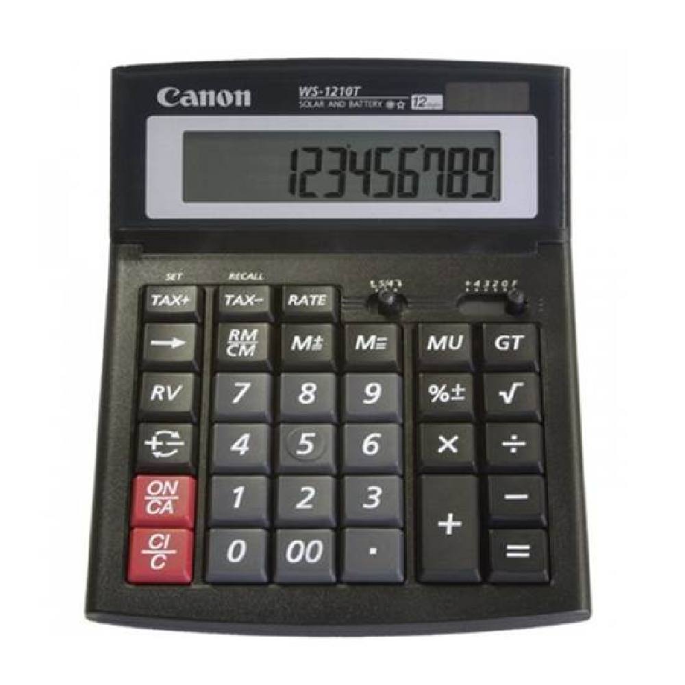 CANON WS-1210T CALCULATOR (0694B001AC)