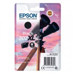Epson Μελάνι Inkjet 502XL Black (C13T02W14010)