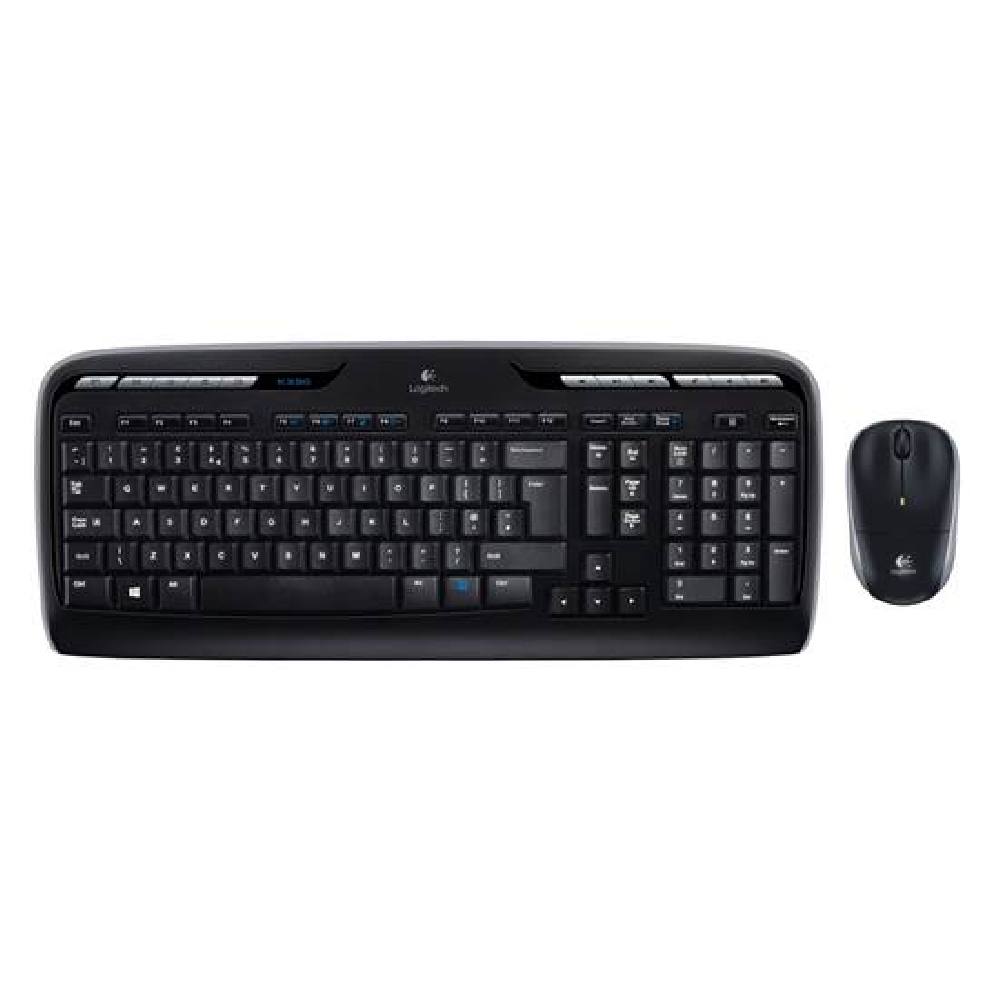 Logitech MK330 Desktop Combo GR (Black, Wireless) (920-003970)
