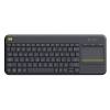 Logitech K400 Plus Keyboard EN-US (Black, Wireless) (920-007145)