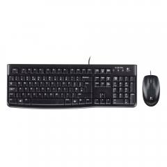 Logitech MK120 Desktop Combo GR (Black, Wired) (920-002541)