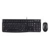 Logitech MK120 Desktop Combo GR (Black, Wired) (920-002541)