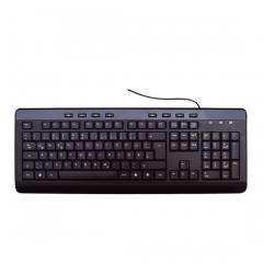 MediaRange Multimedia Keyboard, Wired (Black) (MROS102-GR)