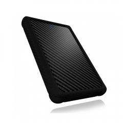 RaidSonic ICY BOX External enclosure for 2.5" SATA HDD/SSD with USB 3.0 interface and silicone protection sleeve (IB-223U3A-B) (