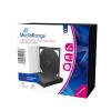MediaRange CD Jewelcase for 2 discs 10.4mm Black Pack 5