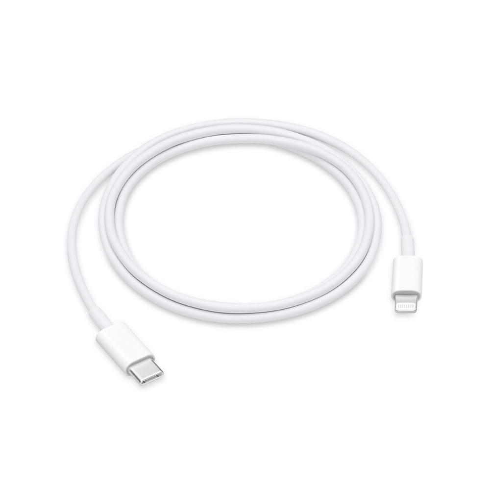 Apple Charge Cable USB-C male - Lightning Λευκό 1m (MX0K2ZM/A)