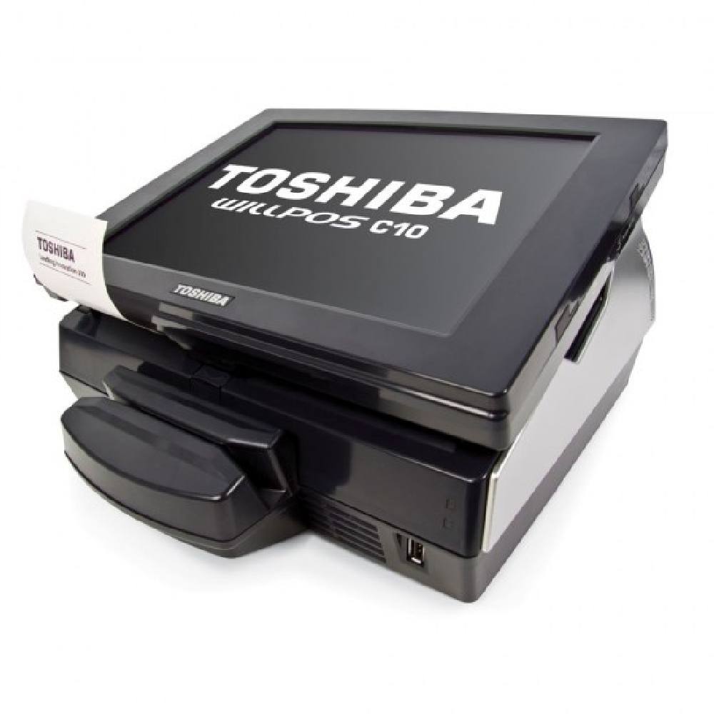 Touch POS, Toshiba ST-C10 με Ενσωματωμένο Printer, Intel ATOM N450