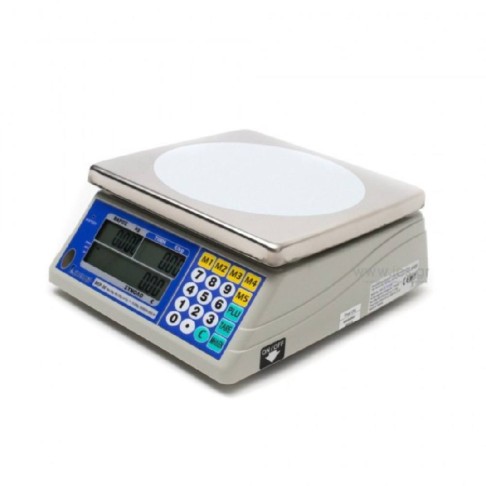 Ηλεκτρονικός Ζυγός ICS BEP, Λιανικής πώλησης ρεύματος/μπαταρίας, (15kg - 2/5gr)