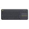 Logitech K400 Plus Keyboard EN-US (Black, Wireless) (920-007145)