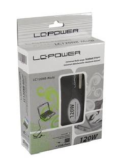 LC POWER 120WATT NOTEBOOK PSU 120W 10 ADAPTER