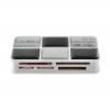 LAMTECH MULTI CARD READER BLACK SILVER