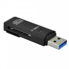 LAMTECH USB 3.0 CARD READER BLACK