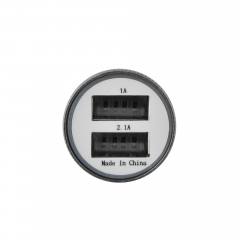 LAMTECH 2xUSB 2,4A CAR CHARGER FOR MOBILE PHONES BLACK