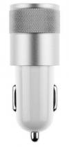 LAMTECH 2xUSB 2,4A CAR CHARGER FOR MOBILE PHONES WHITE