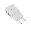LAMTECH 3xUSB CHARGER 2,1A WHITE