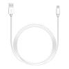 LAMTECH CHARGING & DATACABLE LIGHTNING 1m WHITE
