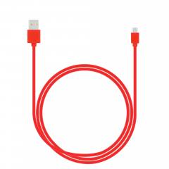 LAMTECH DATACABLE MICRO USB 1m RED