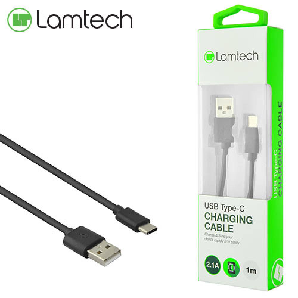 LAMTECH DATACABLE TYPE C 1m BLACK
