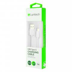 LAMTECH DATACABLE TYPE C 1m WHITE