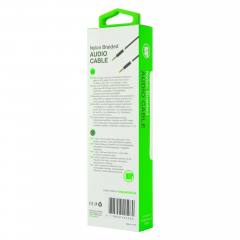 LAMTECH AUDIOCABLE BRAIDED 1m 3.5mm to 3.5mm BLACK