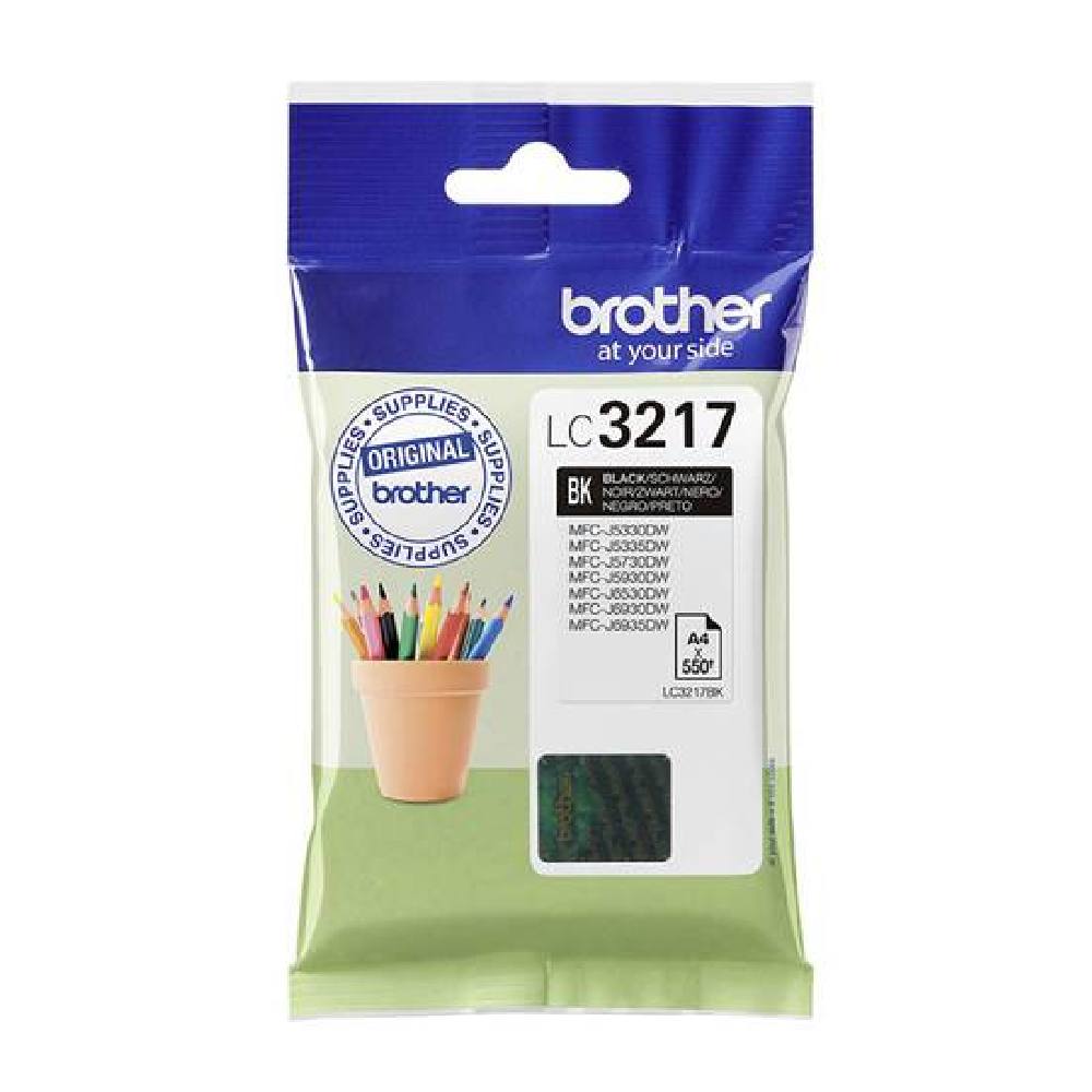 Brother Μελάνι Inkjet LC-3217BK Black (LC-3217BK)