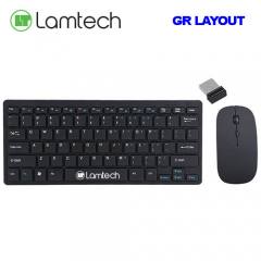LAMTECH MINI WIRELESS 2,4G KEYBOARD AND MOUSE GR LAYOUT