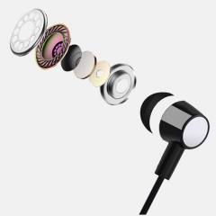 LAMTECH HANDSFREE WITH MIC 3,5MM JACK BLACK