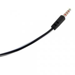 LAMTECH HANDSFREE WITH MIC 3,5MM JACK BLACK