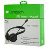 LAMTECH USB 2.0 STEREO HEADSET WITH MIC