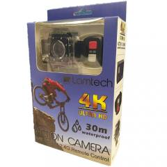 LAMTECH 4K ACTION CAMERA DUO WITH Wi-Fi & 2.4G REMOTE CONTROL