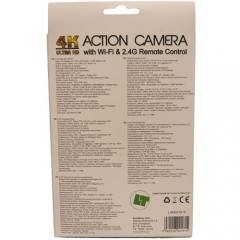 LAMTECH 4K ACTION CAMERA DUO WITH Wi-Fi & 2.4G REMOTE CONTROL