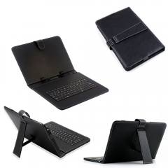 LAMTECH BLACK UNIVERSAL 10.1'-10.4' TABLET CASE WITH GR KEYBOARD & 3 USB TIPS