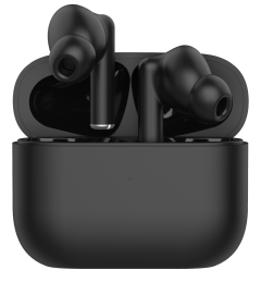 LAMTECH BLUETOOTH 5.0 TWS EARPHONES WITH CHARGING DOCK BLACK